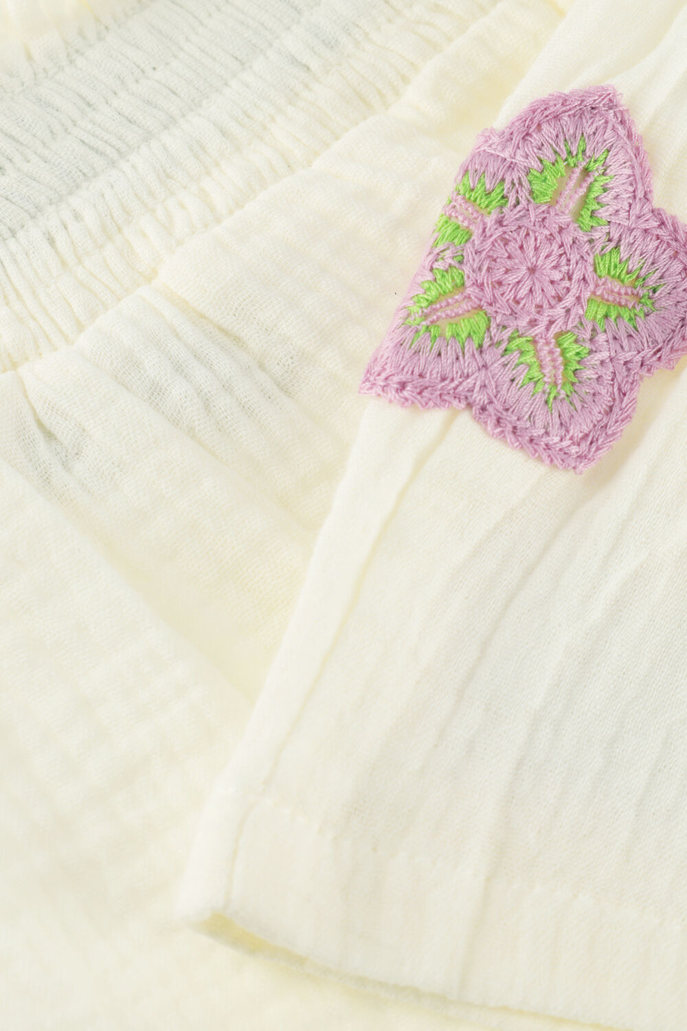 Nicht-gerade weiss LIKE FLO Kurze Hose FEE MOUSSELINE SHORT - large