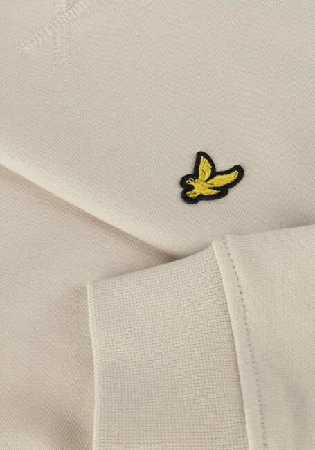 Beige LYLE & SCOTT Pullover CREW NECK SWEATSHIRT BOYS - large