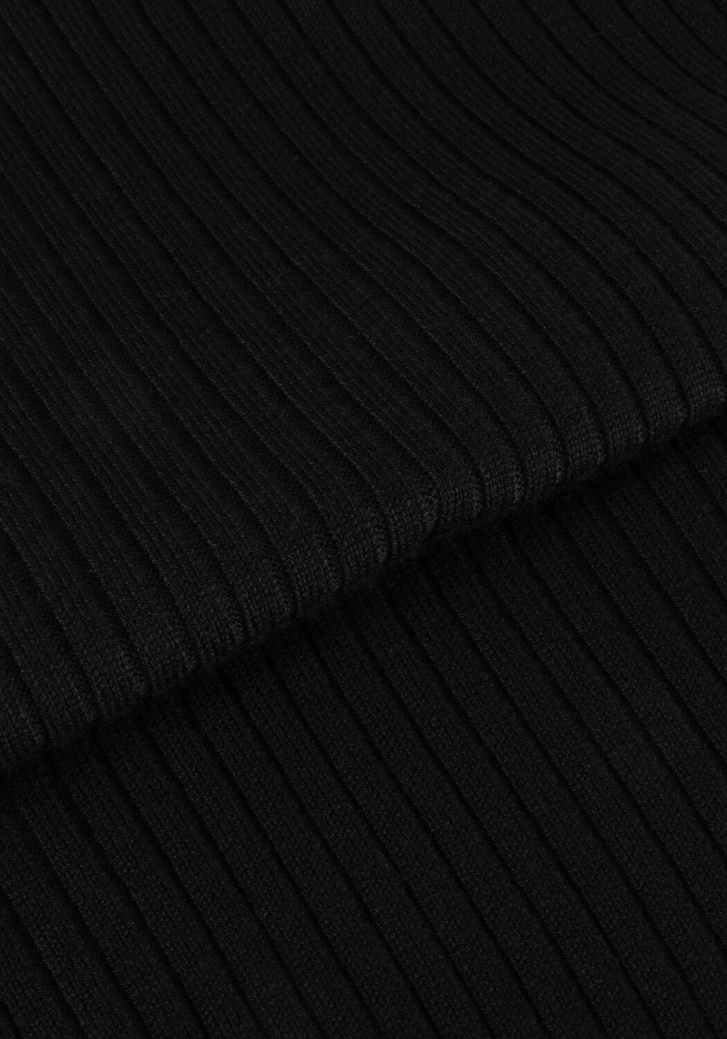 Schwarze ENVII Top ENTOPO O-S LS KNIT 5253 - large