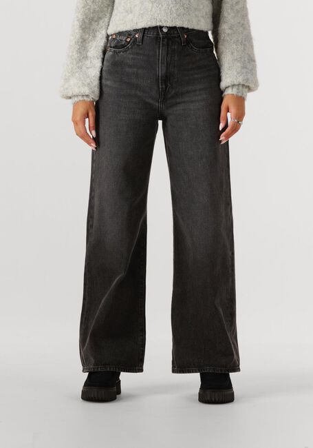 Dunkelgrau LEVI'S Wide jeans RIBCAGE WIDE LEG H223 SWIPE UP - large