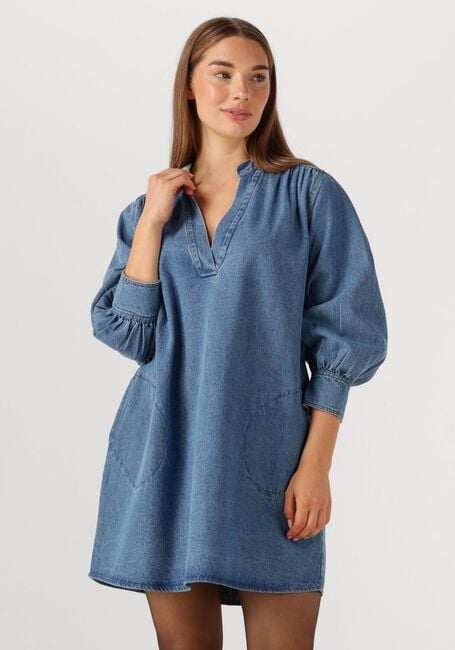 Blaue BY-BAR Minikleid JINA DENIM DRESS - large