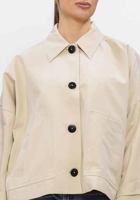 Beige MY ESSENTIAL WARDROBE Jack LYONMW OS SHORT JACKET - large