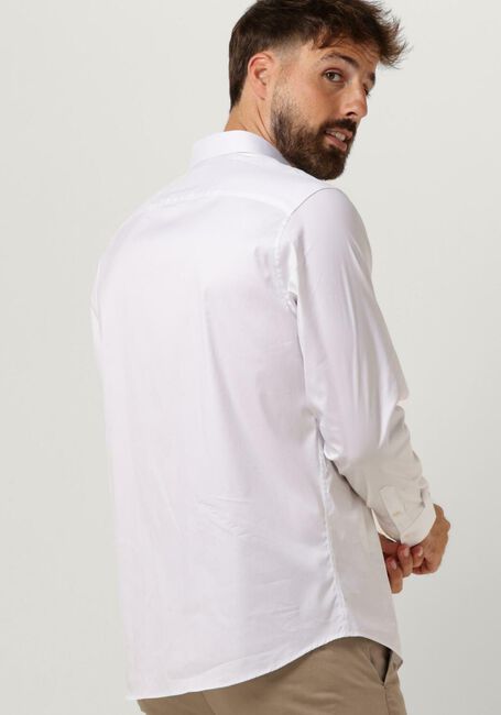 Weiße SELECTED HOMME Casual-Oberhemd SLHSLIMTRAVEL SHIRT B NOOS - large