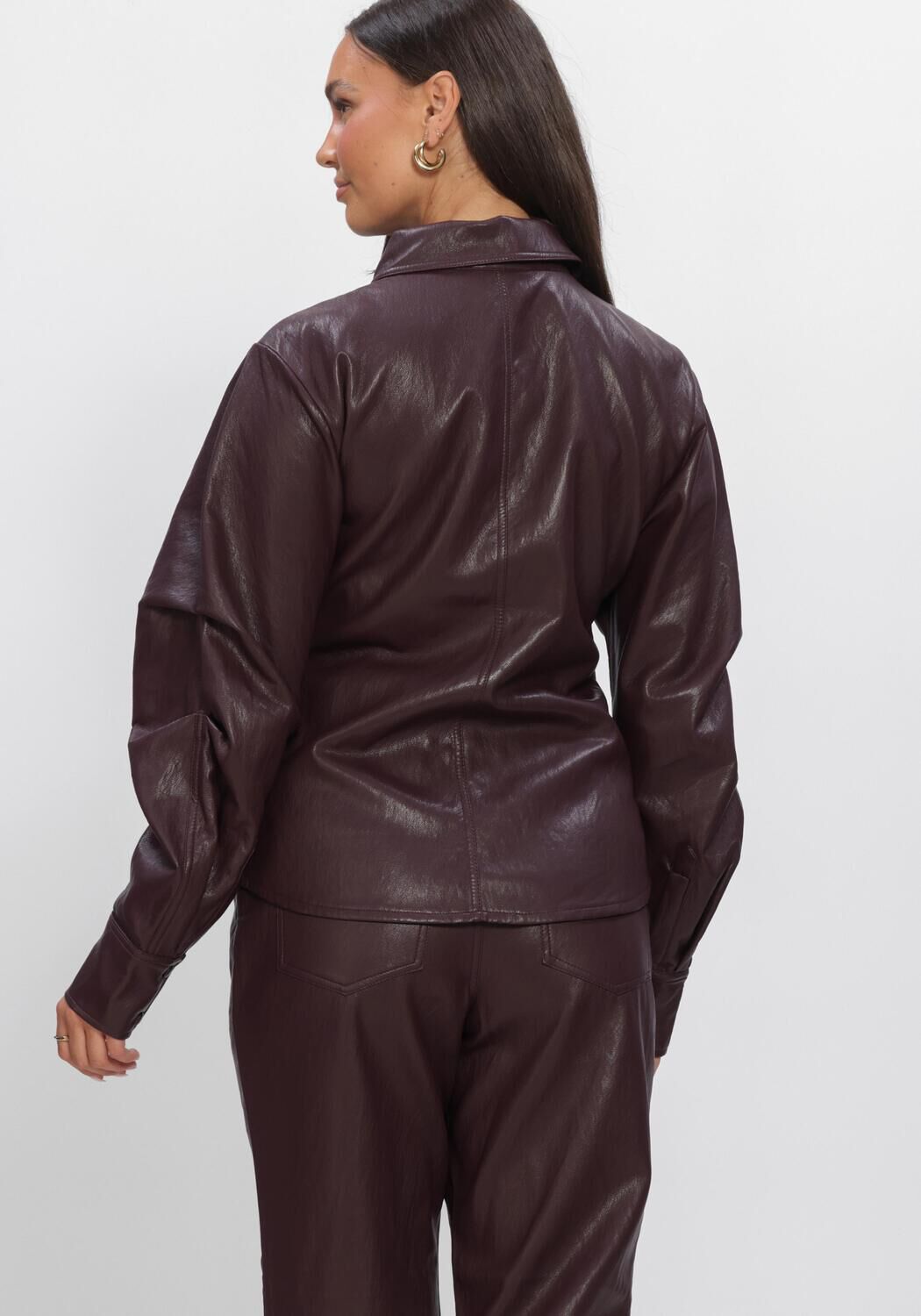 Bordeaux AAIKO Blusen ISABEL PU 689 - large