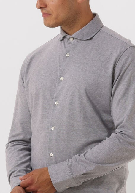 Beige SELECTED HOMME Casual-Oberhemd SLHSLIMBOND-PIQUE KNIT-SHIRT LS B - large