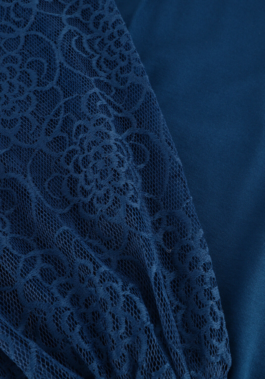 Blaue JANSEN AMSTERDAM Top V107 TOP ALARA - large