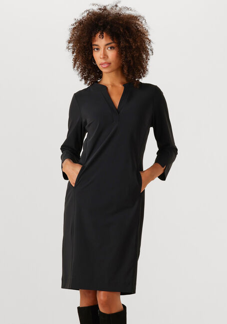 Schwarze STUDIO ANNELOES Midikleid SIMPLICITY DRESS - large