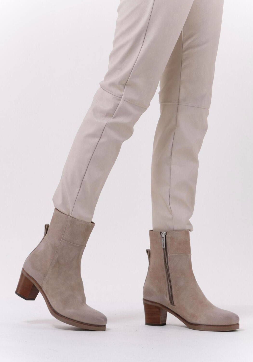 Beige SHABBIES Stiefeletten 183020329 - large