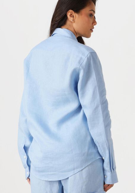 Hellblau RESORT FINEST Blusen SHIRT 100% LINEN - large