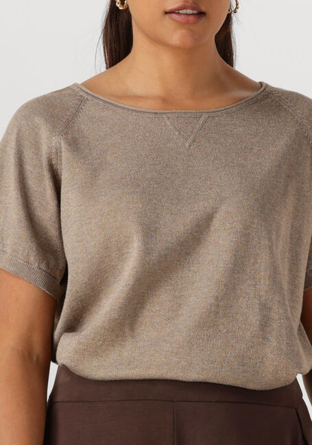 Beige NUKUS Top ANITA TOP LUREX - large