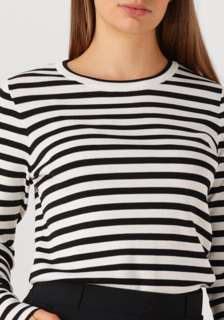 Mehrfarbige/Bunte STUDIO ANNELOES Pullover LUNA STRIPE PULLOVER - large