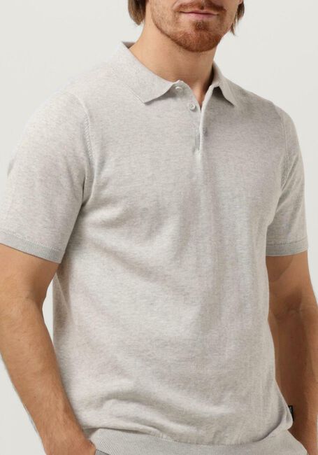 Hellgrau SAINT STEVE Polo-Shirt CHRIS - large