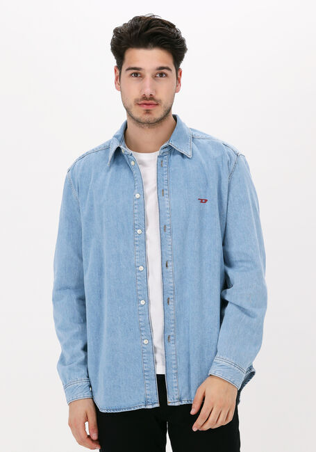 Hellblau DIESEL Casual-Oberhemd D-SIMPLY - large