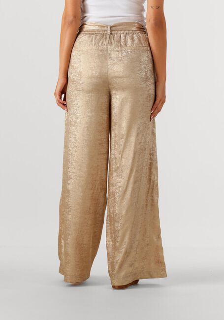 Goldfarbene SUMMUM Hose PANTS METALLIC LAMEE - large