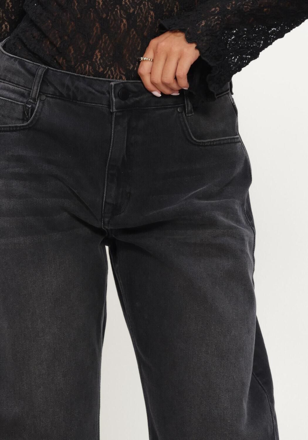Anthrazit MY ESSENTIAL WARDROBE Straight leg jeans JEANS BARREL MWREMMIE 139 - large