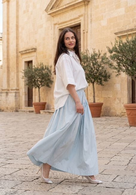 Dunkelblau OBJECT Midirock OBJPAIGE  HW SKIRT - large
