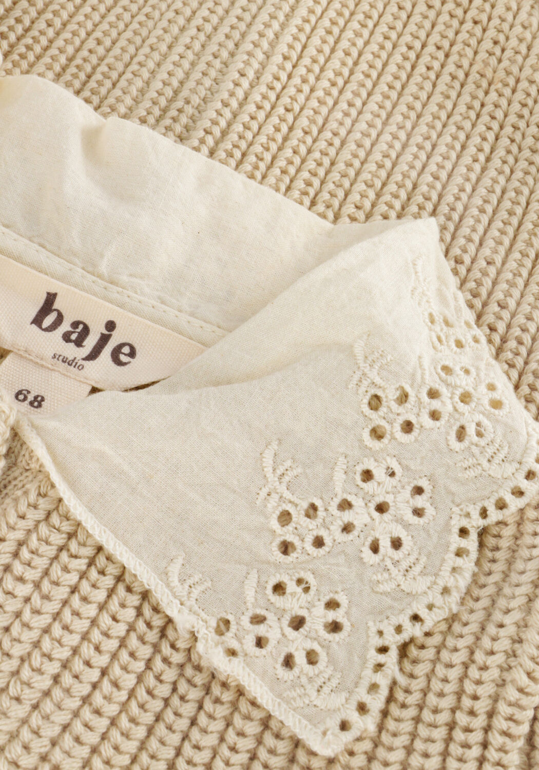 Sand BAJE STUDIO Pullover IVANY - large