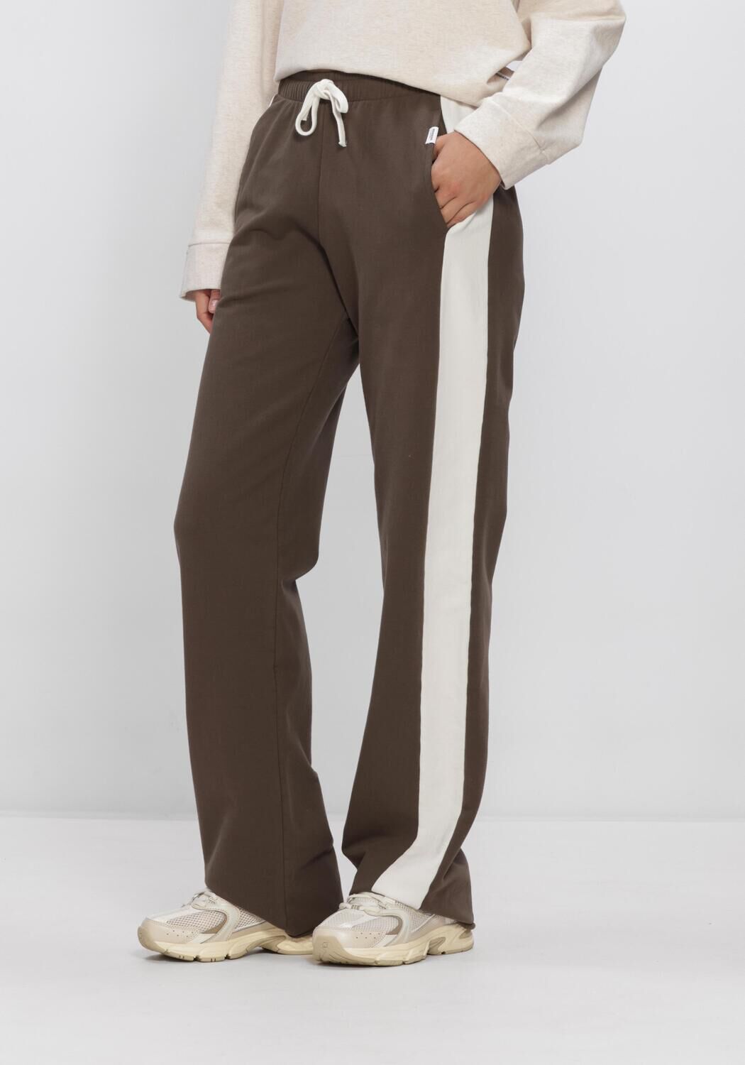 Braune PENN & INK Weite Hose W26F1921 - large
