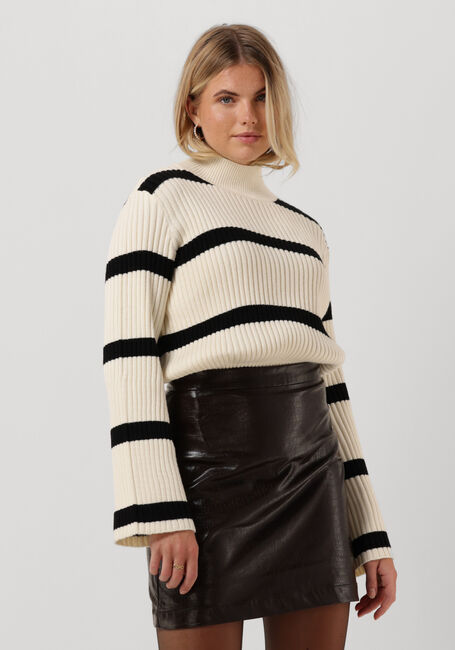 Beige Y.A.S. Rollkragenpullover YASASTA LS KNIT PULLOVER - large