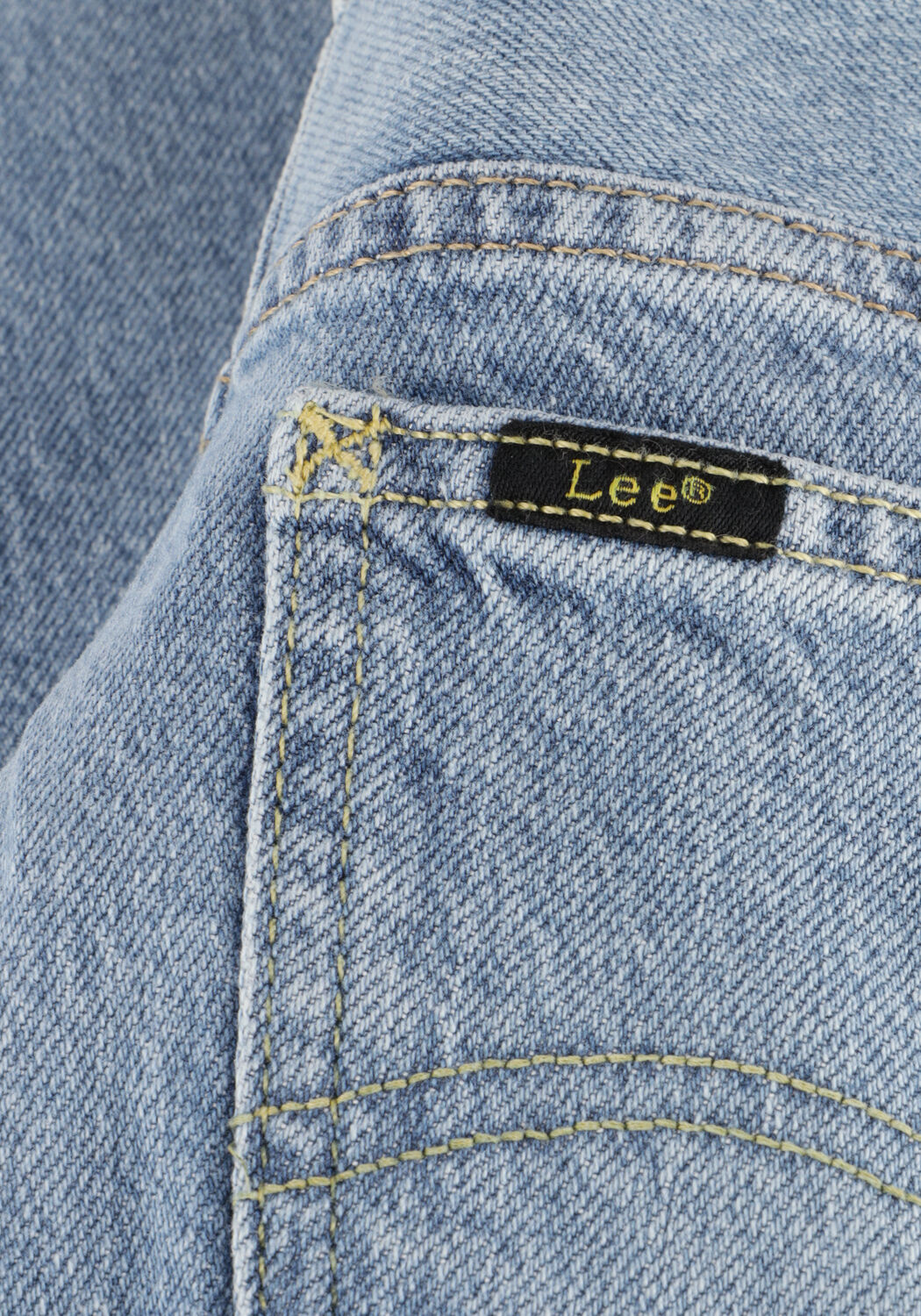 Blaue LEE Wide jeans RIDER LOOSE - large