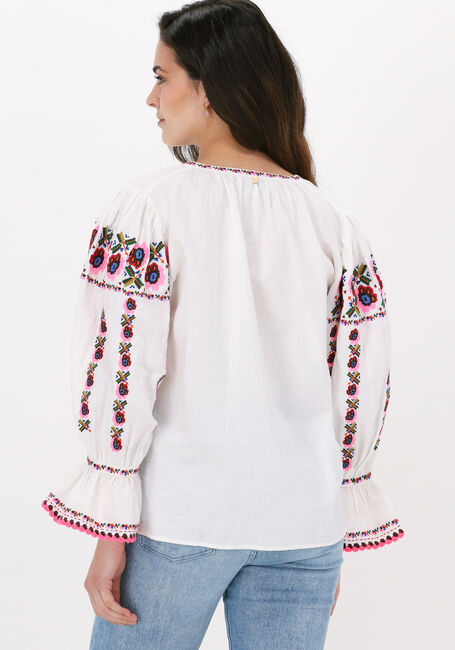 Weiße ANTIK BATIK Blusen MILDA BLOUSE - large