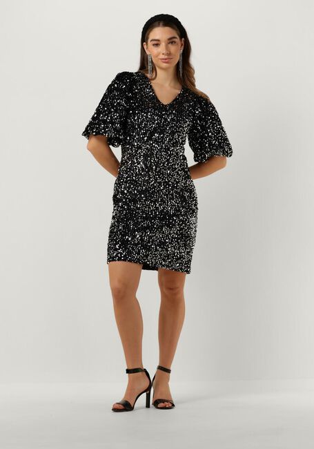 Schwarze CO'COUTURE Minikleid SERENACC SEQUIN DRESS - large
