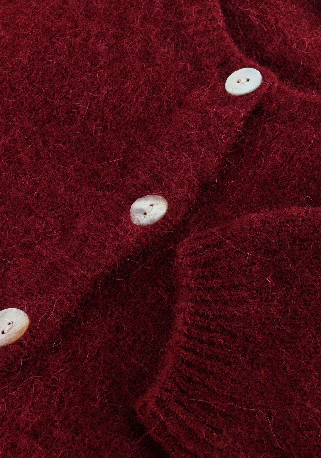 Bordeaux AMERICAN VINTAGE Strickjacke VITOW 19 - large