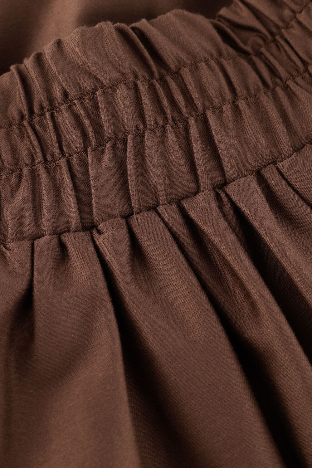 Braune EST'SEVEN Maxirock AYLIN SKIRT - large