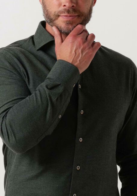 Grüne PROFUOMO Casual-Oberhemd TWILL BRUSH - large