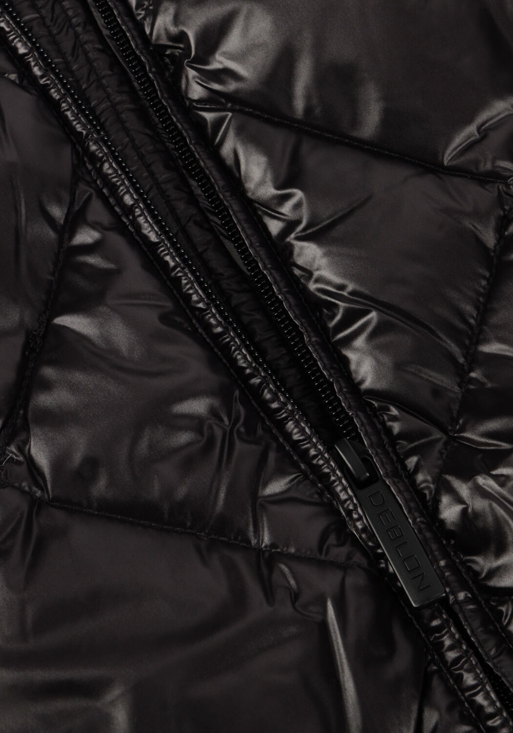 Schwarze DEBLON SPORTS Wattierte Jack CARICE CAPE - large