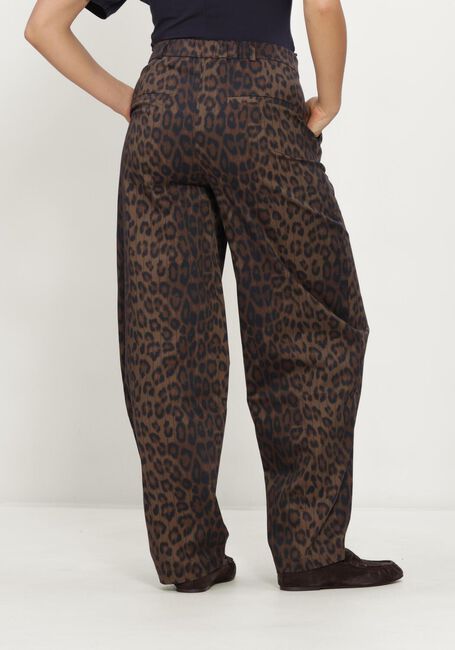 Schwarze ALIX THE LABEL Barrel jeans LADIES WOVEN ANIMAL BARREL PANTS - large