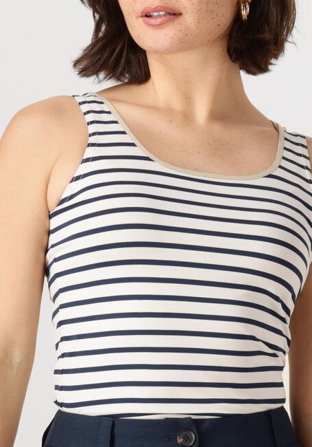 Blaue NUKUS Top JUBA SINGLET STRIPE - large