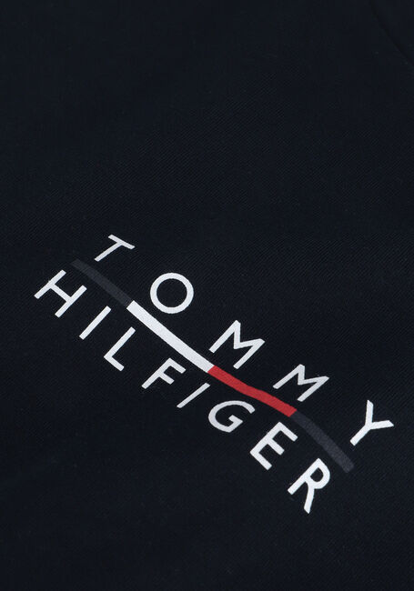 Dunkelblau TOMMY HILFIGER T-shirt SQUARE LOGO TEE - large