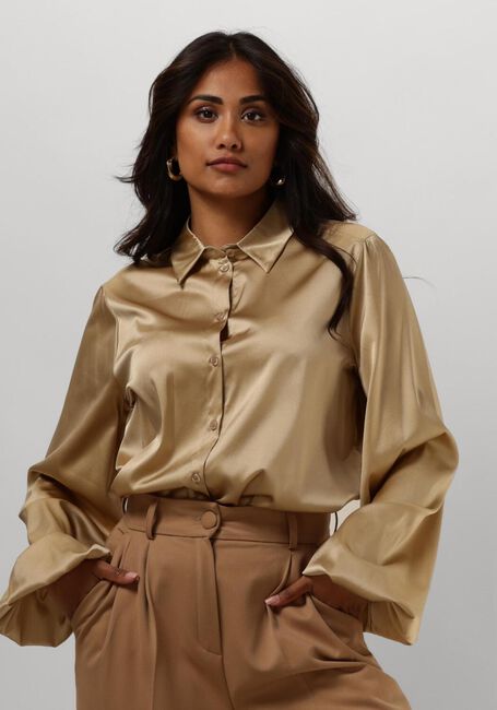 Goldfarbene JANICE Blusen ABE - large