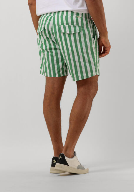 Grüne SCOTCH & SODA  MID LENGTH - BATIK STRIPE PRINTED SWIMSHORT - large