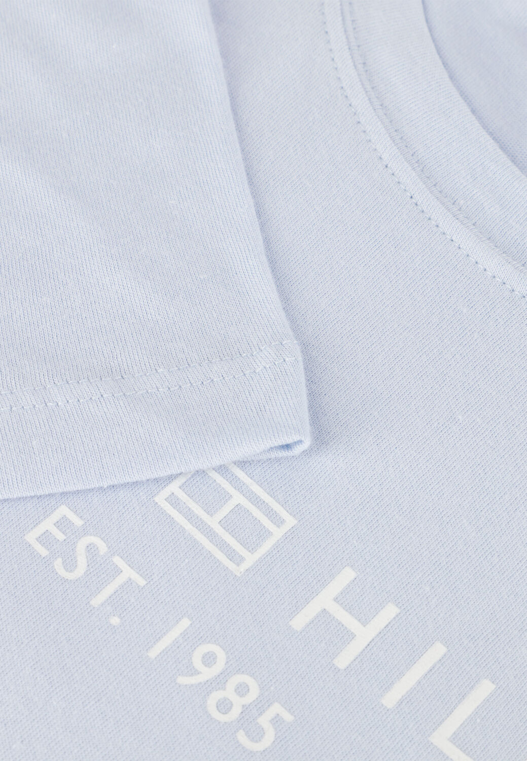 Hellblau TOMMY HILFIGER T-shirt REG CORP LOGO - large