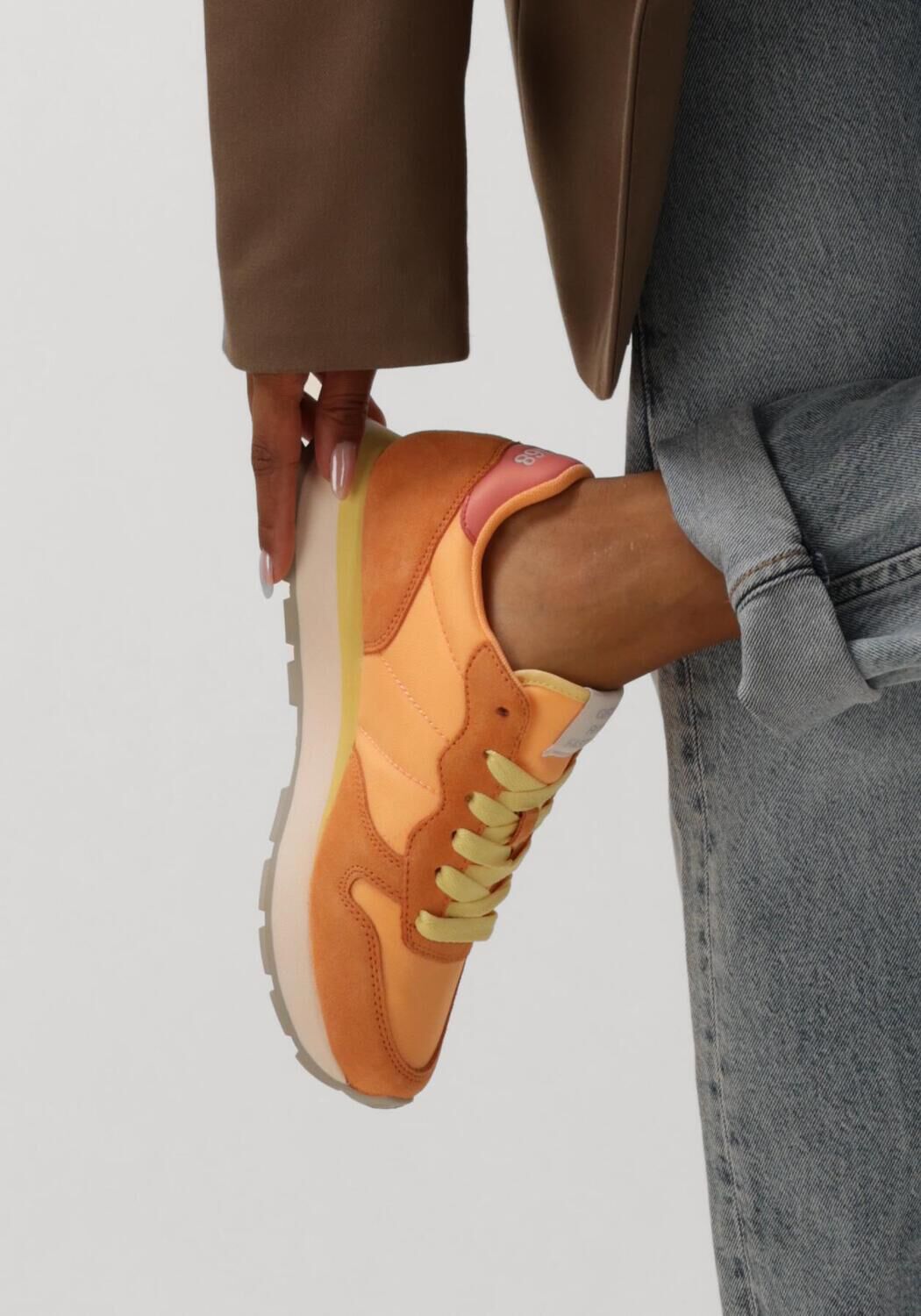 Orangene SUN68 Sneaker Low ALLY SOLID NYLON - large