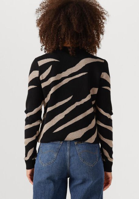 Mehrfarbige/Bunte OBJECT Pullover OBJRAY L/S KNIT PULLOVER AOP - large