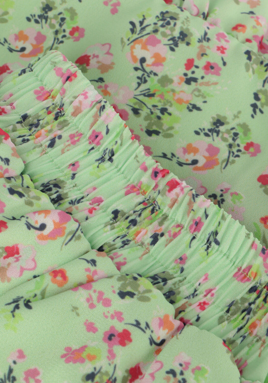 Gr&uuml;ne NONO Hosen SAYA FLORAL SHORT WITH FLAP AT FRONT - large