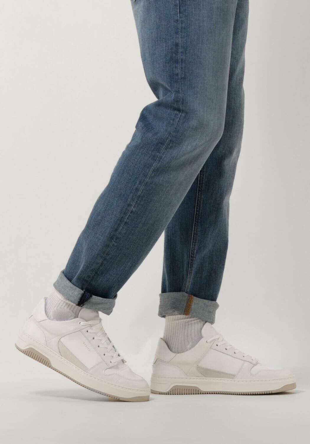 Wei&szlig;e NUBIKK Sneaker Low BASKET COURT HEREN - large