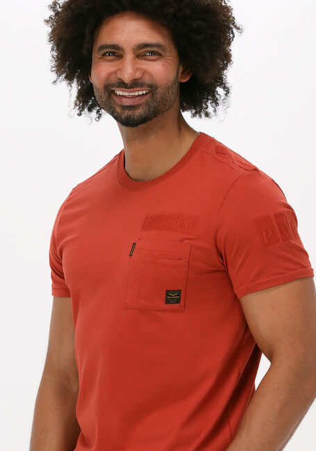 Rote PME LEGEND T-shirt SHORT SLEEVE R-NECK PLAY SINGLE JERSEY - large