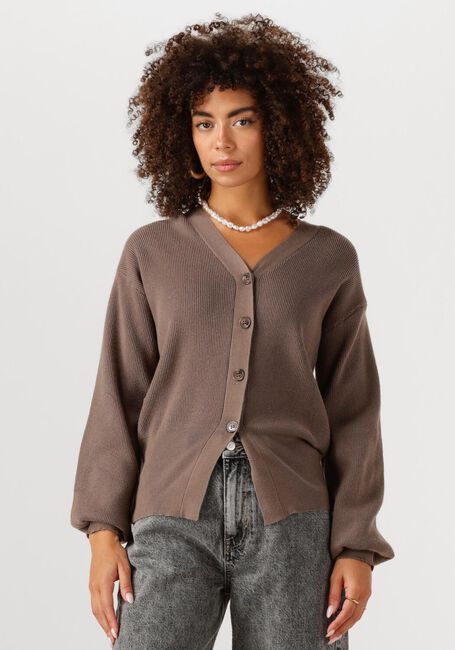 Braune YDENCE Strickjacke CARDIGAN JANELLA - large