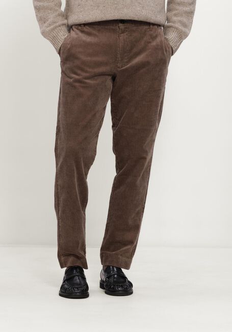Braune SELECTED MEN Hose SLH190-REG TAPE LEROY KRIS CORD PNT NOOS - large