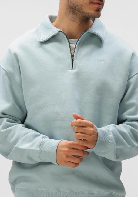 Minze FOR&Eacute;T Pullover HOOK HALF ZIP - large