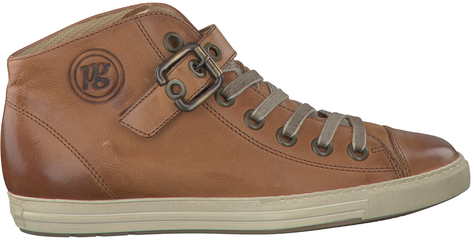 Cognacfarbene PAUL GREEN Sneaker 1157 | Omoda