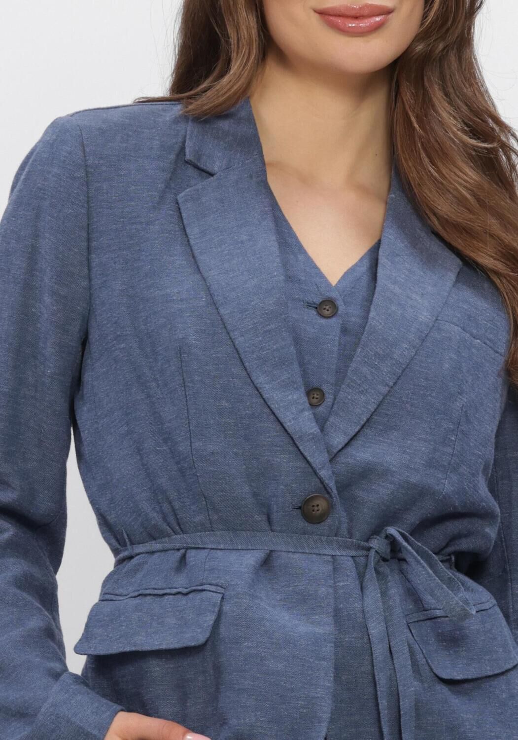 Blaue MSCH COPENHAGEN Jacken MSCHVIANA GINIA BLAZER - large