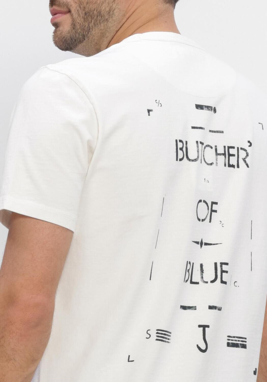 Wei&szlig;e BUTCHER OF BLUE T-shirt ARMY STENCIL TEE - large