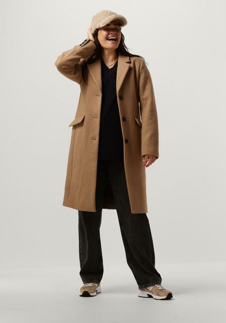 Camelfarbene MODSTRÖM Mäntel PAMELA COAT - large