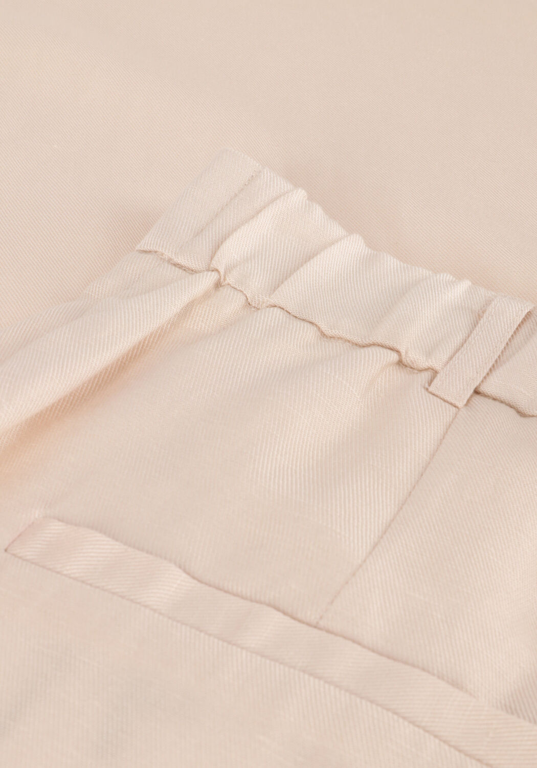 Beige SELECTED WOMEN Weite Hose SLFLYRA HW WIDE LINEN PANT - large