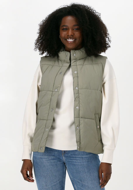 Olive NEO NOIR Bodywarmer FRANKIE PUFFER WAISTCOAT - large